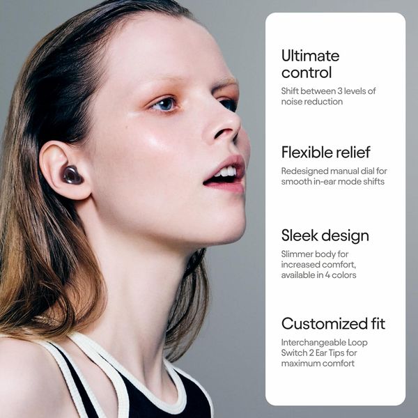 Loop Switch 2 Earplugs Black