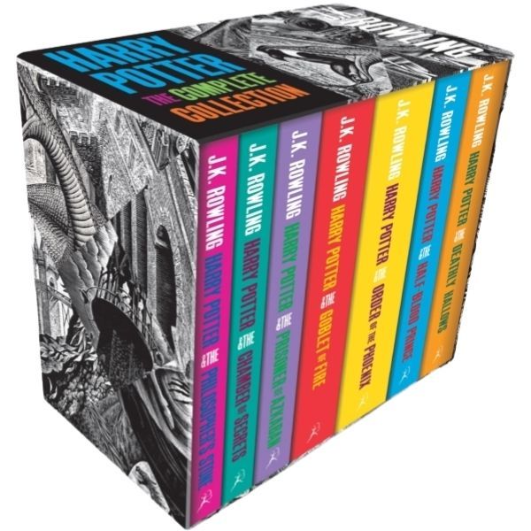 Harry Potter Boxed Set: The Complete Collection (Adult Paperback)