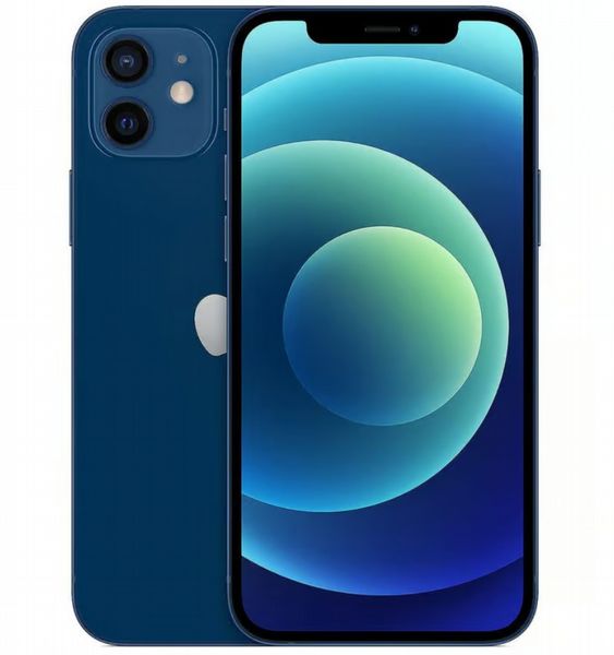 Refurbished Apple iPhone 12 64GB, Blue. Grade A