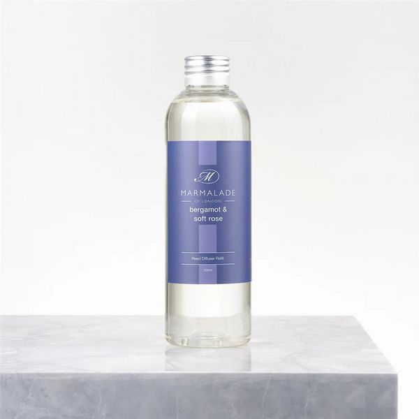 Marmalade Bergamot & Soft Rose Reed Diffuser Refill 200Ml