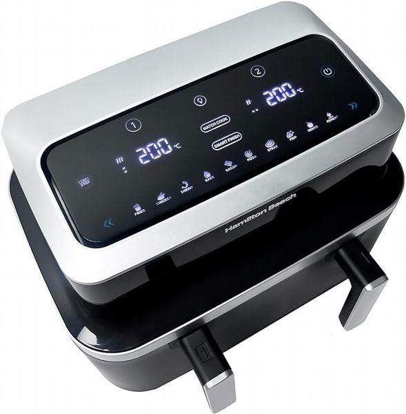 Hamilton Beach Visioncook Dual Airfryer, Digital Airfryer Oven - 11L
