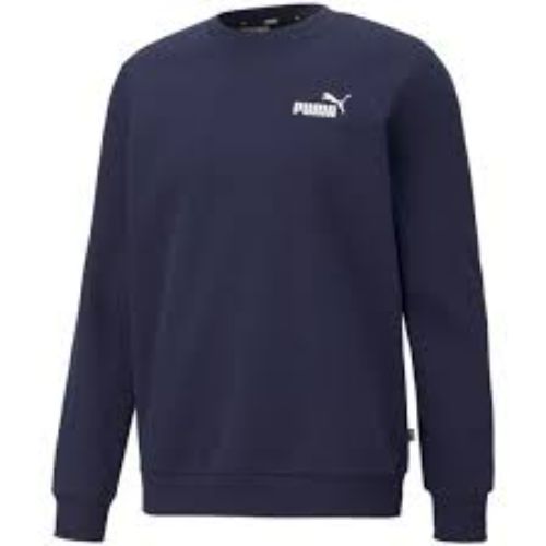 Puma Mens ESS Small Logo Crew - Peacoat