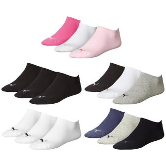 Puma Sneaker Invisible Socks (3 Pairs)